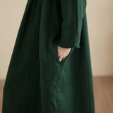 フード付きギャザー入りマキシワンピース | Doux Belle  | 詳細画像15 