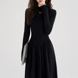 リブ切替ニットワンピース レディース ワンピース | Doux Belle  | 詳細画像15 