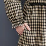 チェック柄レース切り替えロングワンピース レディース ワンピース | Doux Belle | 詳細画像16