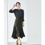 ブラック | ブラウス 七分袖 2way トップス プルオーバー卒業式 成人式 | DRESS+