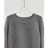 畦編みクルーネックニットプルオーバー | SAISON DE PAPILLON | 詳細画像38