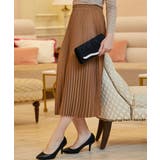 ブラウン | プリーツスカート レディース スカート | DRESS+