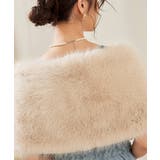 ショール ラビットフェイクファー コサージュ付き | DRESS+ | 詳細画像32