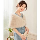ショール ラビットフェイクファー コサージュ付き | DRESS+ | 詳細画像28