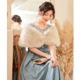 ショール ラビットフェイクファー コサージュ付き | DRESS+ | 詳細画像29