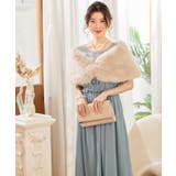 ショール ラビットフェイクファー コサージュ付き | DRESS+ | 詳細画像27