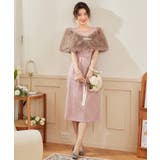 ショール ラビットフェイクファー コサージュ付き | DRESS+ | 詳細画像16
