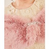 ショール ラビットフェイクファー コサージュ付き | DRESS+ | 詳細画像25