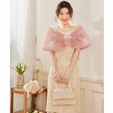 ショール ラビットフェイクファー コサージュ付き | DRESS+ | 詳細画像22