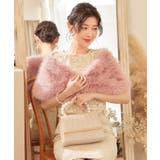 ショール ラビットフェイクファー コサージュ付き | DRESS+ | 詳細画像24