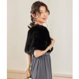 ショール ラビットフェイクファー コサージュ付き | DRESS+ | 詳細画像34