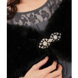 ショール ラビットフェイクファー コサージュ付き | DRESS+ | 詳細画像37