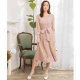 ピンク | 結婚式 パーティードレス ワンピース | DRESS+