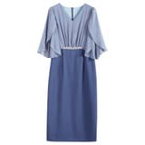 パーティードレス 結婚式 大きいサイズ ミモレ丈秋卒業式 成人式 | DRESS+ | 詳細画像24 