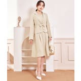 ベージュ | フォーマルワンピース ジャケット セット | DRESS+