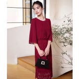レッド | ワンピース ドレス パーティー | DRESS+