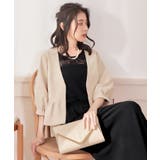 ジャケット ボレロ ショートジャケット ノーカラー 卒業式 成人式 | DRESS+ | 詳細画像5