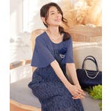 ワンピース ミモレ丈 結婚式 フォーマル ベルト付き | DRESS+ | 詳細画像7