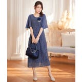 ワンピース ミモレ丈 結婚式 フォーマル ベルト付き | DRESS+ | 詳細画像5