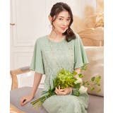 ワンピース ミモレ丈 結婚式 フォーマル ベルト付き | DRESS+ | 詳細画像26