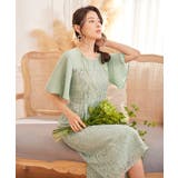 ワンピース ミモレ丈 結婚式 フォーマル ベルト付き | DRESS+ | 詳細画像28