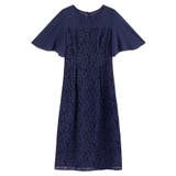 ワンピース ミモレ丈 結婚式 フォーマル ベルト付き | DRESS+ | 詳細画像16