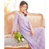 ワンピース ドレス レース 結婚式 披露宴 パーティー | DRESS+ | 詳細画像25