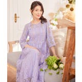 ワンピース ドレス レース 結婚式 披露宴 パーティー | DRESS+ | 詳細画像24