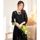 ワンピース ドレス レース 結婚式 披露宴 パーティー | DRESS+ | 詳細画像17