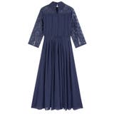 パーティードレス ワンピース レース切替 ロング丈 | DRESS+ | 詳細画像25