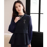 ペプラムパンツセットアップ パーティースーツ | DRESS+ | 詳細画像23 