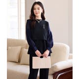 ペプラムパンツセットアップ パーティースーツ | DRESS+ | 詳細画像28 