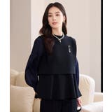 ペプラムパンツセットアップ パーティースーツ | DRESS+ | 詳細画像19 