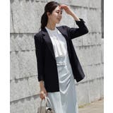 ストライプ柄が映えるジャケット | DRESS+ | 詳細画像4