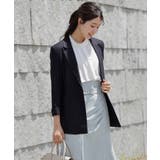 ストライプ柄が映えるジャケット | DRESS+ | 詳細画像9