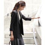 ストライプ柄が映えるジャケット | DRESS+ | 詳細画像24