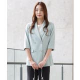 ダブルボタンが高見えするジャケット | DRESS+ | 詳細画像18