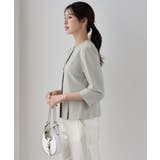 スリット入りノーカラージャケット | DRESS+ | 詳細画像15
