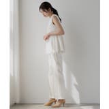 サテン素材のエレガントパンツ | DRESS+ | 詳細画像10 