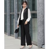 サテン素材のエレガントパンツ | DRESS+ | 詳細画像20 