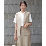 マニッシュに決まるノーカラージレベスト | DRESS+ | 詳細画像19