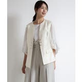 マニッシュに決まるノーカラージレベスト | DRESS+ | 詳細画像2