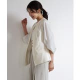 マニッシュに決まるノーカラージレベスト | DRESS+ | 詳細画像14