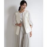 マニッシュに決まるノーカラージレベスト | DRESS+ | 詳細画像16