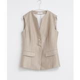 マニッシュに決まるノーカラージレベスト | DRESS+ | 詳細画像30