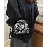 キラキラ輝くスパンコール巾着バッグ | DRESS+ | 詳細画像14 