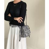 キラキラ輝くスパンコール巾着バッグ | DRESS+ | 詳細画像15 