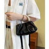 ギャザーデザインのパールハンドル付きバッグ  | DRESS+ | 詳細画像28 