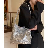 スパンコールショルダーバッグ 大容量 | DRESS+ | 詳細画像17 