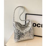 スパンコールショルダーバッグ 大容量 | DRESS+ | 詳細画像18 